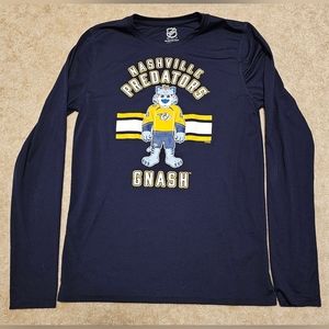 Nashville Predators Long Sleeve Shirt Official NHL